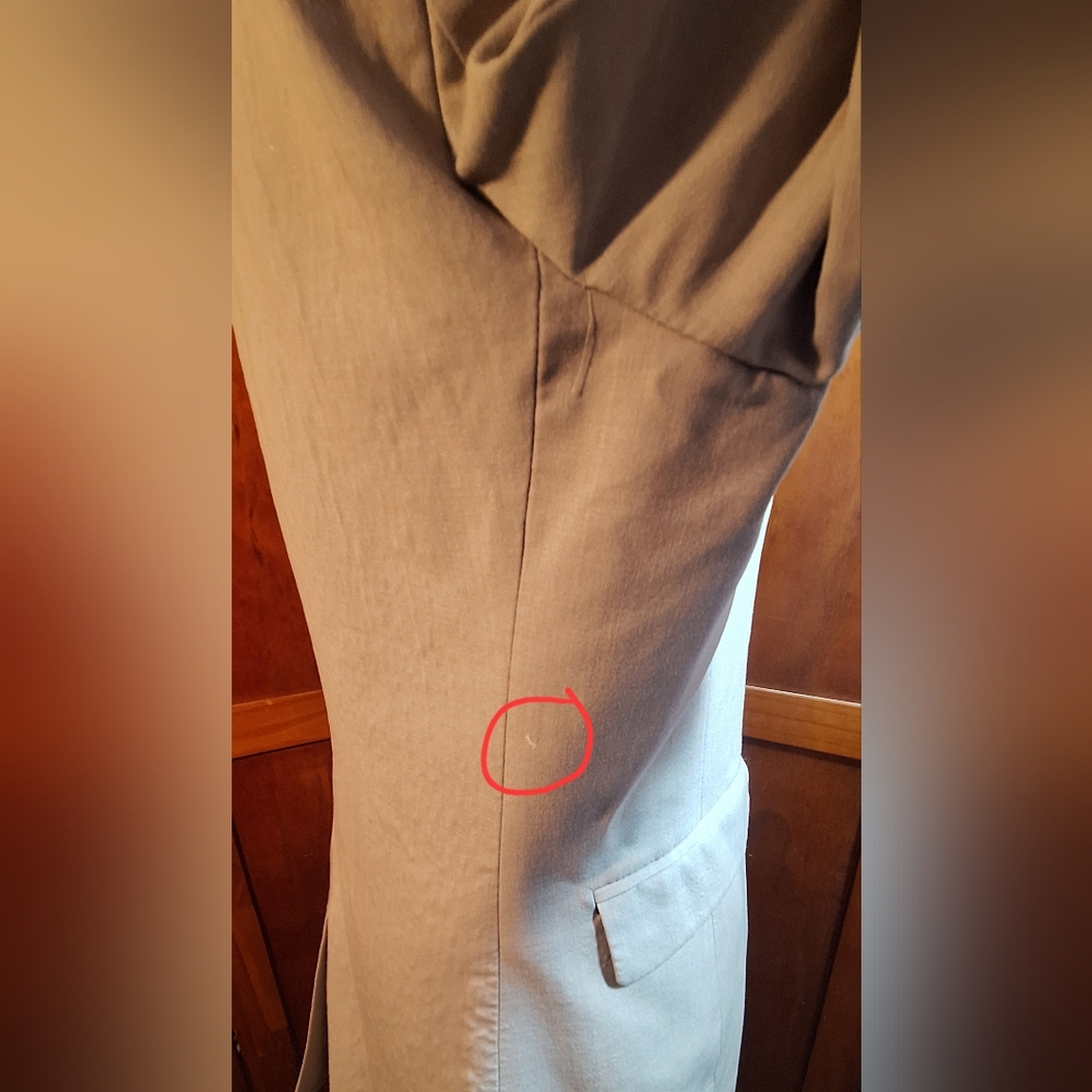 BANANA REPUBLIC Light Gray Stretch Blazer - Picture 6 of 9